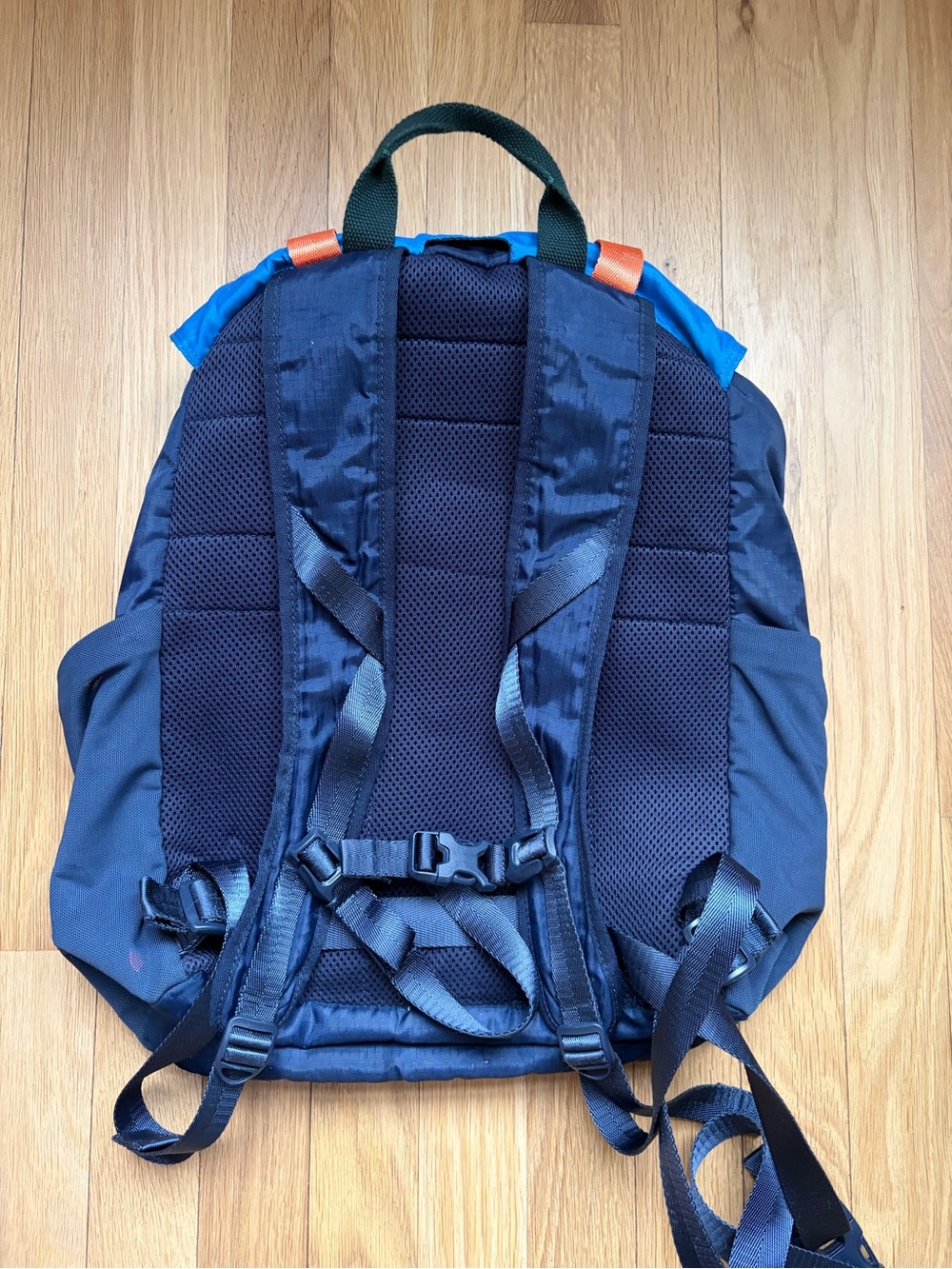 Tory Burch Multicolor Nylon Patchwork Backpack - Blue/Yellow/Burgundy - Picture 4 of 6